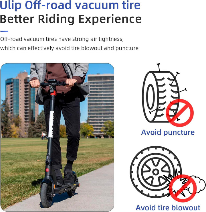 10x2,75-6,5 Offroad-Tubeless-Reifen 10 Zoll dicker Ersatzreifen für KuKirin G3/G2 Master Speedway 5