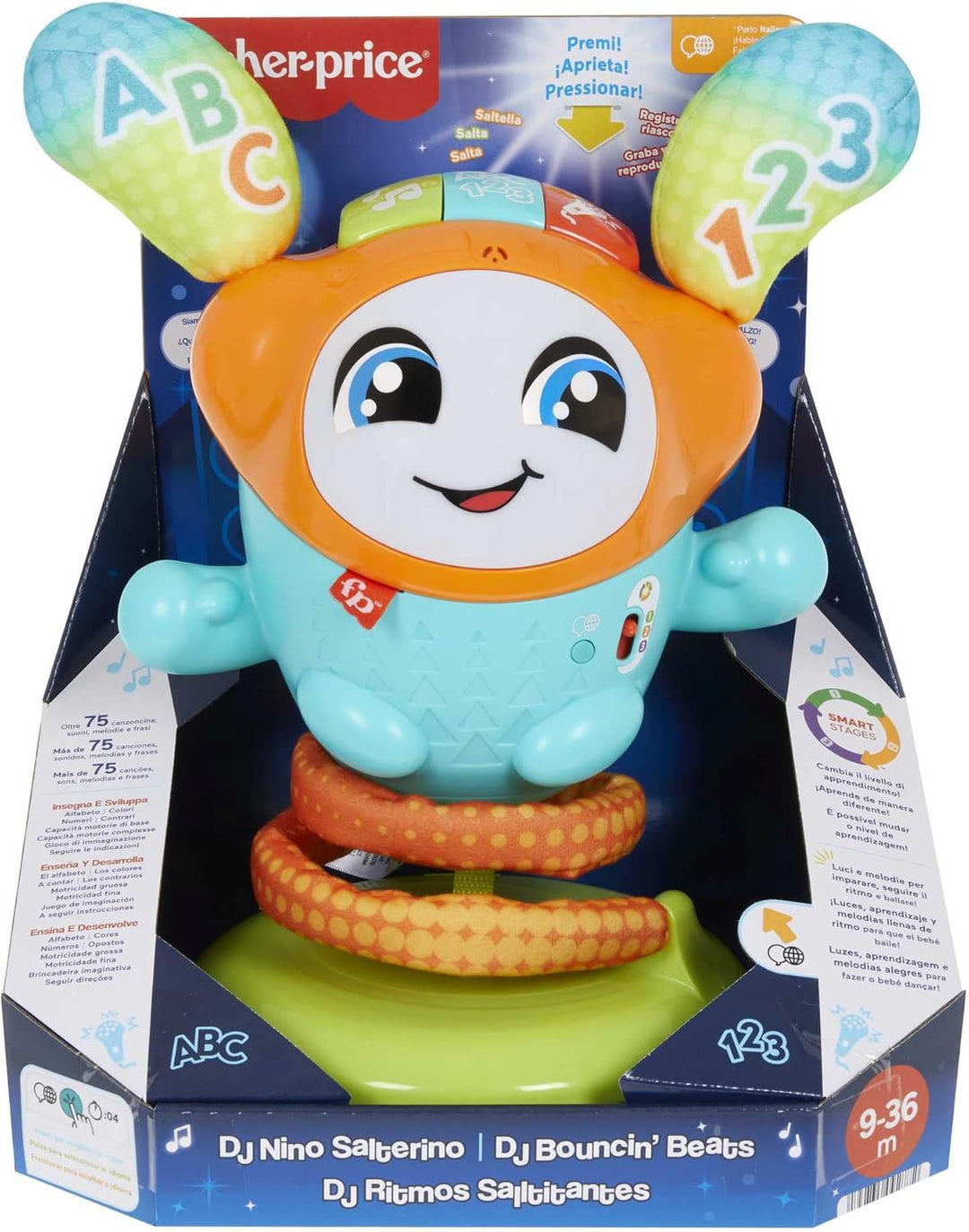 Fisher-Price HJP91 Baby und Vorschule, Multi, S Nicht Deutsch - Mehrsprachig, Nicht Deutsch - Mehrsp