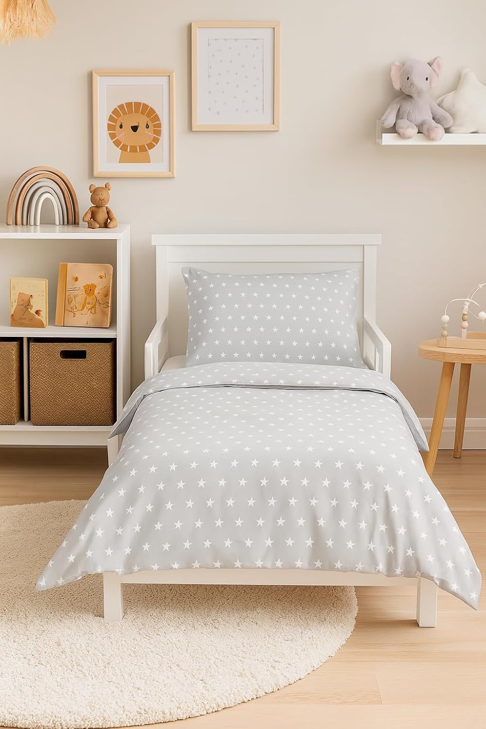 Babylux Bettwäsche Bezug 2 TLG. 100 x 135 cm / 90 x 120 cm Kinderbettwäsche Kind Bettset Baby Babybe