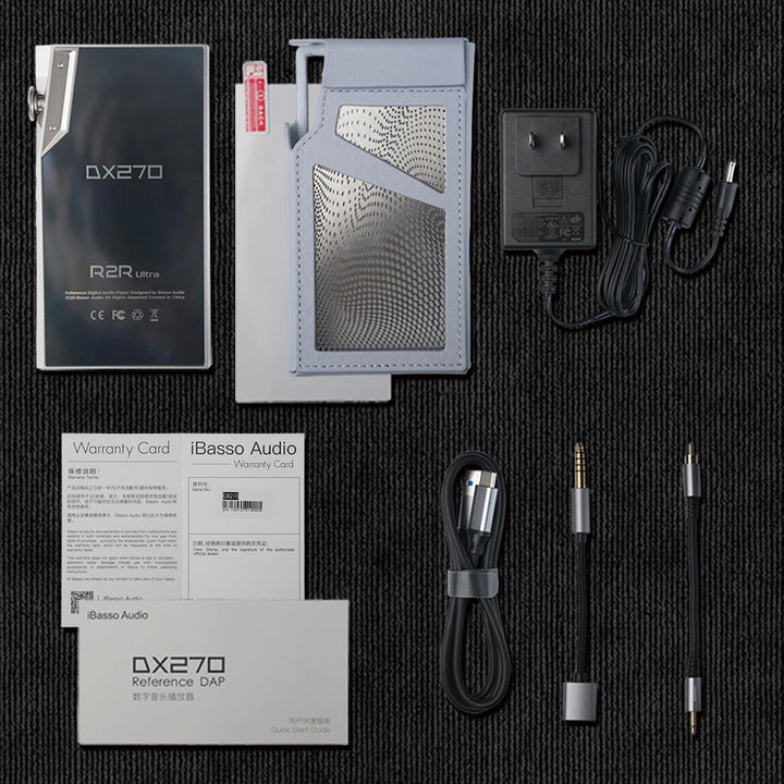 iBasso DX270 R2R Ultra Digital Audio Player (Silber), silber