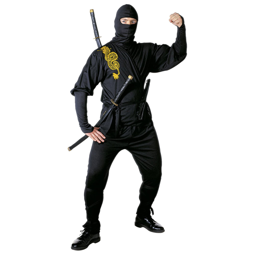W WIDMANN MILANO Party Fashion - Kostüm Ninja, Samurai, Krieger, japanischer Kämpfer, Fasching, M