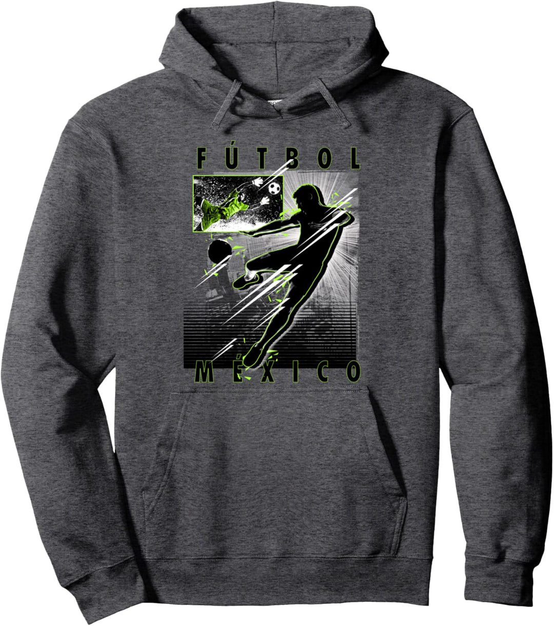 Futbol Mexico Soccer Player Photo Pullover Hoodie