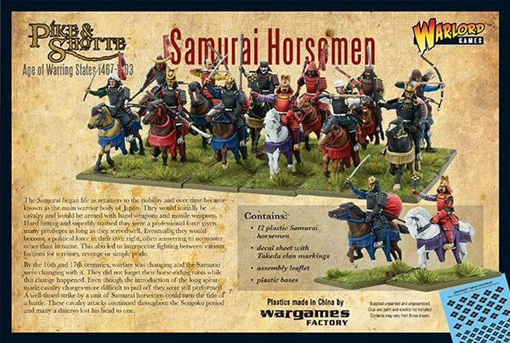 Warlord Games, Pike & Shotte - Samurai Horsemen
