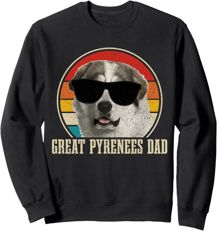 Pyrenäenberghund Vintage Hund Lustig Sweatshirt