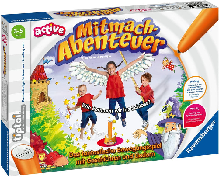 Ravensburger tiptoi Stift 00110 - Das spielerische Lernsystem, Lernspielzeug für Kinder ab 2 Jahren