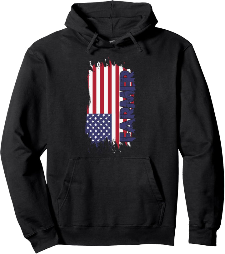 Farmer Bauernhof Spruch Landwirtschaft Trecker Biobauer Pullover Hoodie