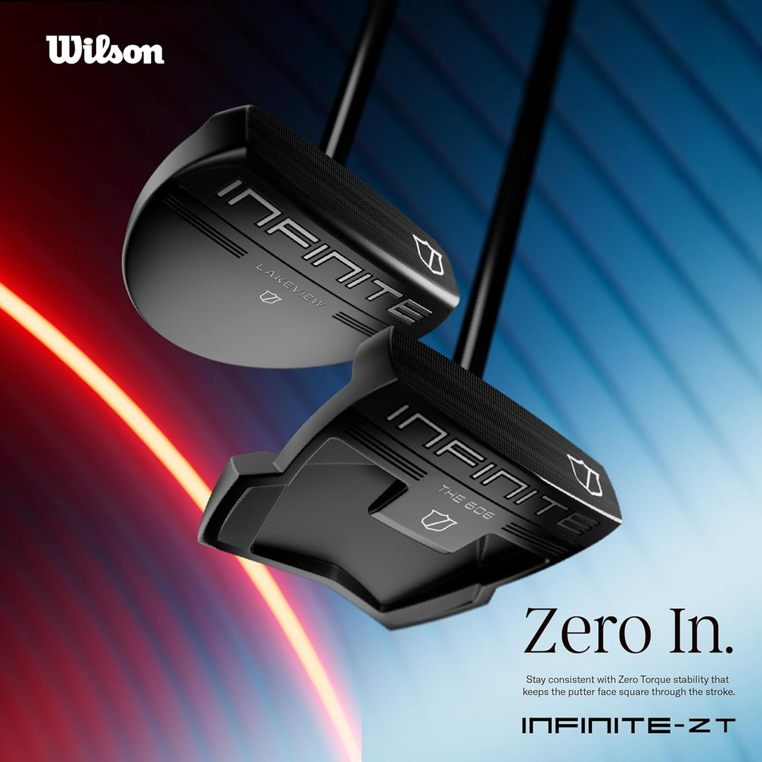 Wilson Infinite Zero Torque The 606 Golf-Putter – Rechts- und Linkshänder, 86,4–88,9 cm Rechts 34 Zo