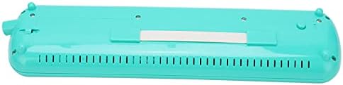 32 Tasten Air Piano Keyboard Melodica Instrument mit Kurzem Mundstück Weiche Blasrohr-Tuch-Tragetasc