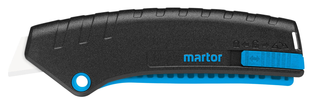 MARTOR Sicherheitsmesser mit Klingeneinzug, Keramikklinge, SECUNORM MIZAR, Profi Cuttermesser, Leich