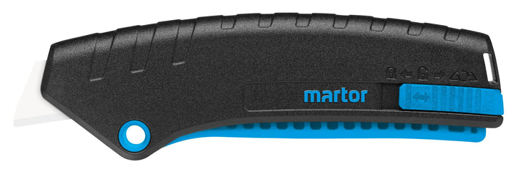 MARTOR Sicherheitsmesser mit Klingeneinzug, Keramikklinge, SECUNORM MIZAR, Profi Cuttermesser, Leich