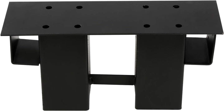 Yakimz 4er Set Holzstapelhilfe, Stabile Brennholz-Stapelhilfe, Schwarz Holzstapelhalter Kaminholzhal
