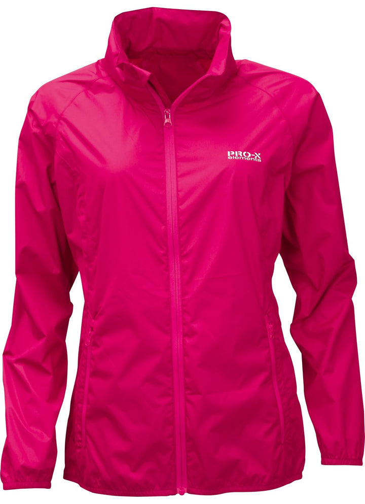 PRO-X elements Damen Pack Able Jacke, Cherry