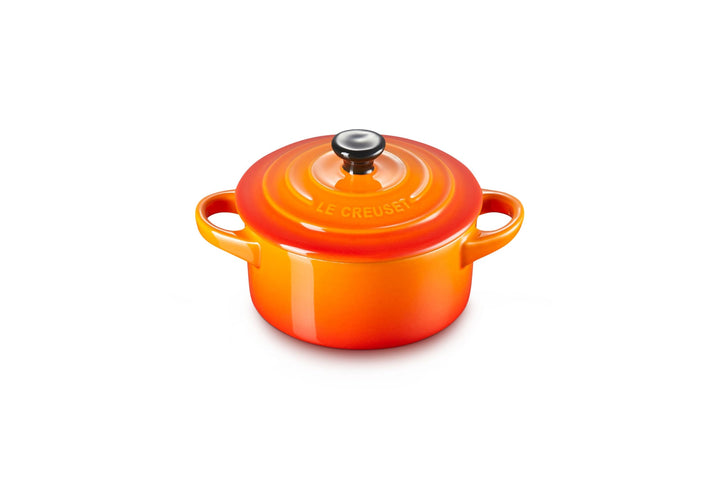 LE CREUSET Steinzeug Mini-Cocotte 200 ml, ofenrot, Ofenrot
