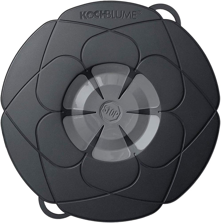 Kochblume - das Original vom Erfinder Armin Harecker L 29 cm anthrazit | Überkochschutz für Topfgrös