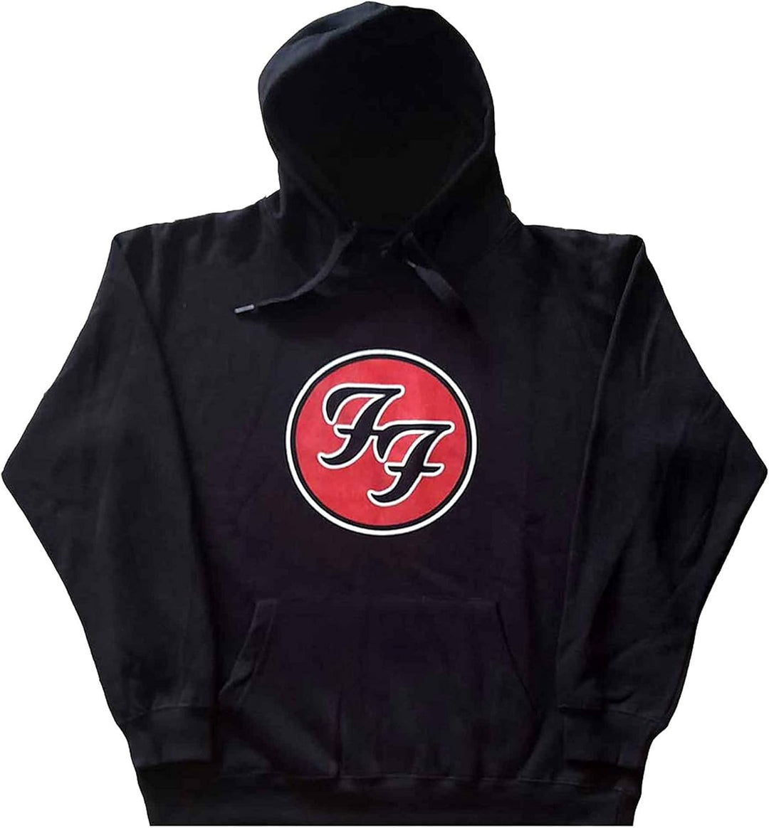 Foo Fighters Kapuzenpullover Ff Band Logo, offizieller Herrenpullover, Schwarz XXL Schwarz, XXL Schw
