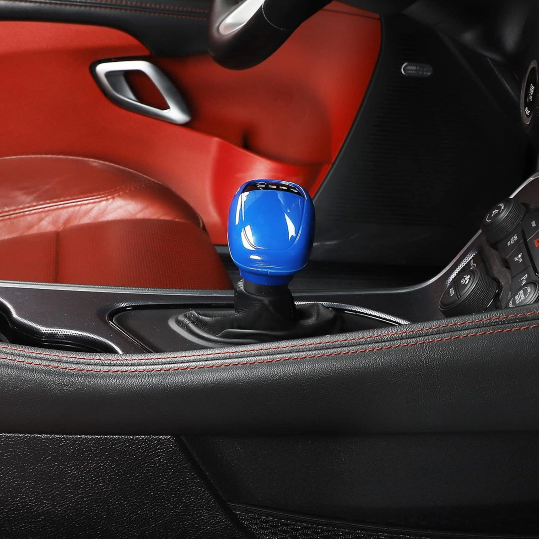 Voodonala Für Challenger Charger ABS Schaltknäufe Abdeckung Verkleidung für Dodge Challenger Charger