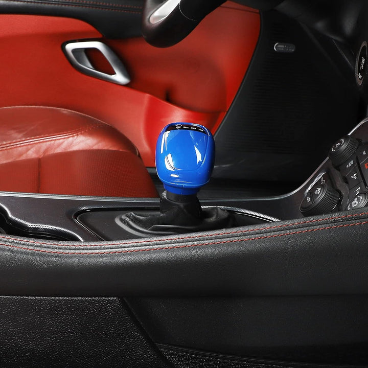 Voodonala Für Challenger Charger ABS Schaltknäufe Abdeckung Verkleidung für Dodge Challenger Charger
