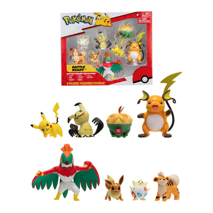 BANDAI POK Figuren Wave 9, 8 Stück