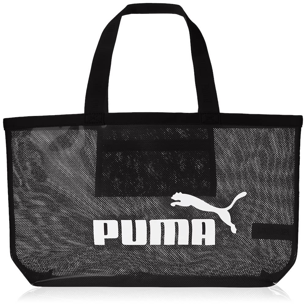 PUMA Damen Core Transparent Shopper Schwarz, Einheitsgrösse