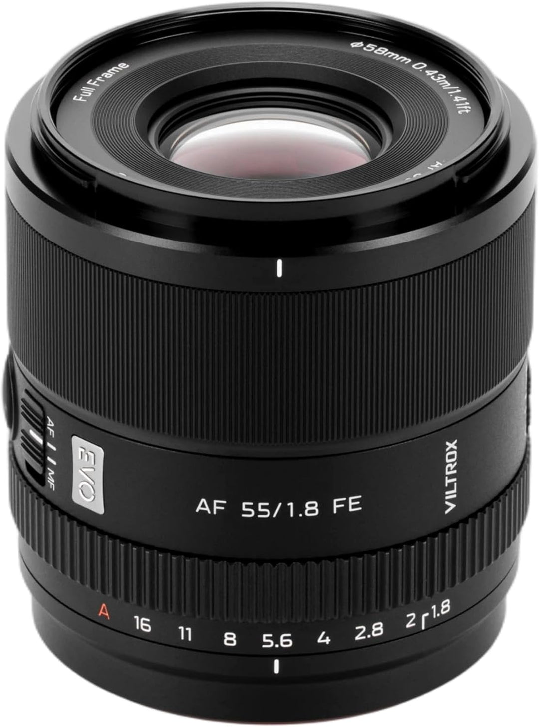 VILTROX APO 55mm F1.8 FE, AF 55mm f/1.8 EVO Objektiv für Sony E Mount, Vollformatobjektiv mit grosse