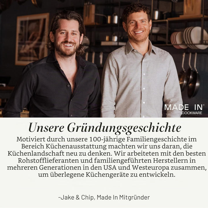 Made In Cookware – 20,3 cm Edelstahl-Bratpfanne – 5-lagige Edelstahlbeschichtung – Professionelles K