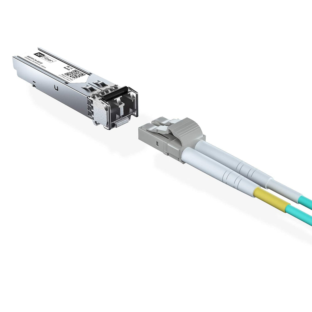 10 Stück, 1000BASE-SX SFP Transceiver, SFP zu LC, 1.25G Multimode modul Kompatibel mit Cisco GLC-SX-