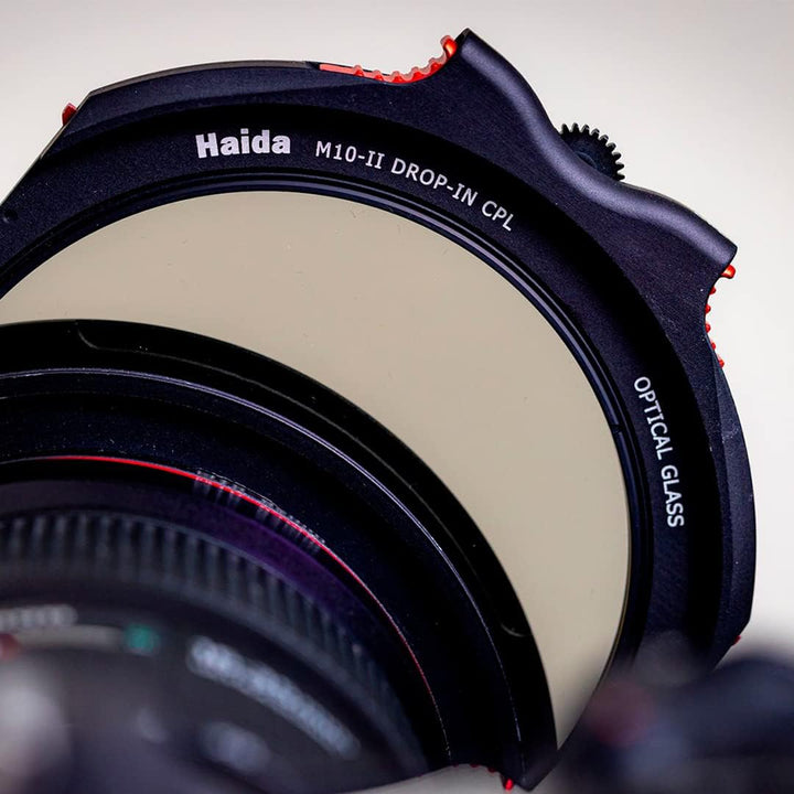 Haida Filterhalter-Set – 100 mm quadratischer Filterhalter mit 52 mm Objektivadapterring und Drop-In