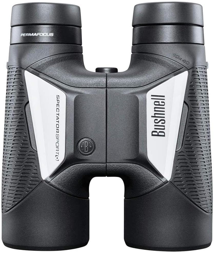 Bushnell Fernglas 10x40 Spectator Sport - ergonomisches Design, detailreich, lichtstark, Perma Focus