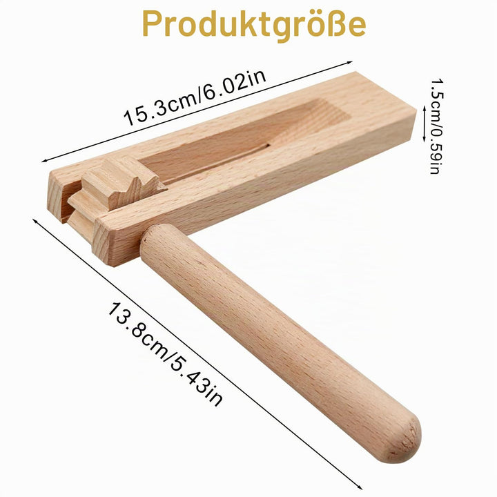 3 Stück Holzratsche Geräusche Maker, Krachmacher, Ratsche Holz, Fanartikel zum Anfeuern Geeignet für