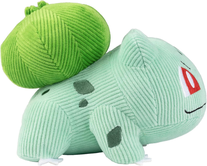 Pokémon Select PKW2993 - Bisasam Kord-Plüsch 20 cm, offizielles Plüsch Bisasam (Grün), Bisasam (Grün
