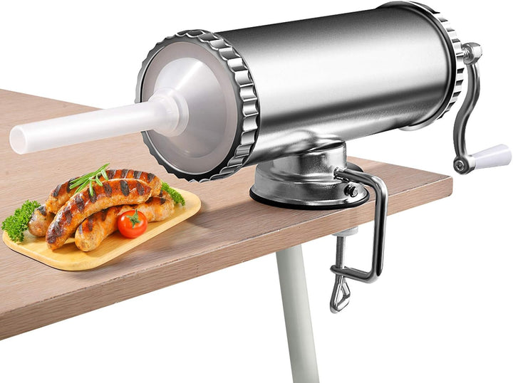 DREAMADE Wurstfüller 3L, Wurstmaschine, Manuelle Wurstfüllmaschine, Wurstspritze Wurstpresse inkl. 3