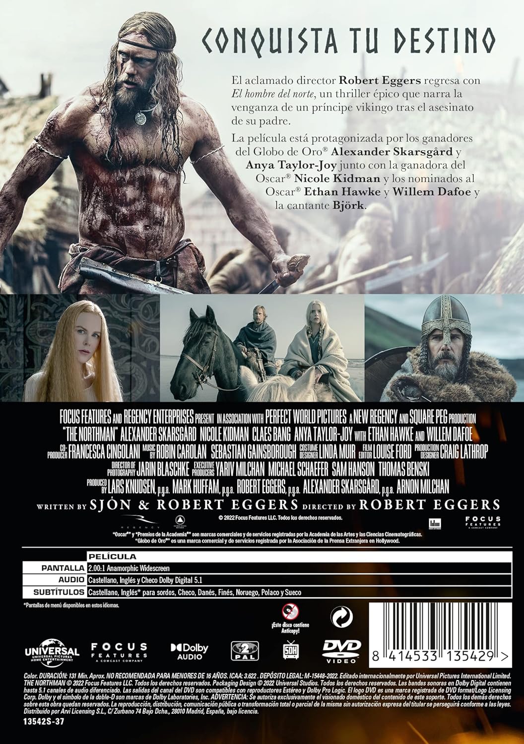 El hombre del norte DVD