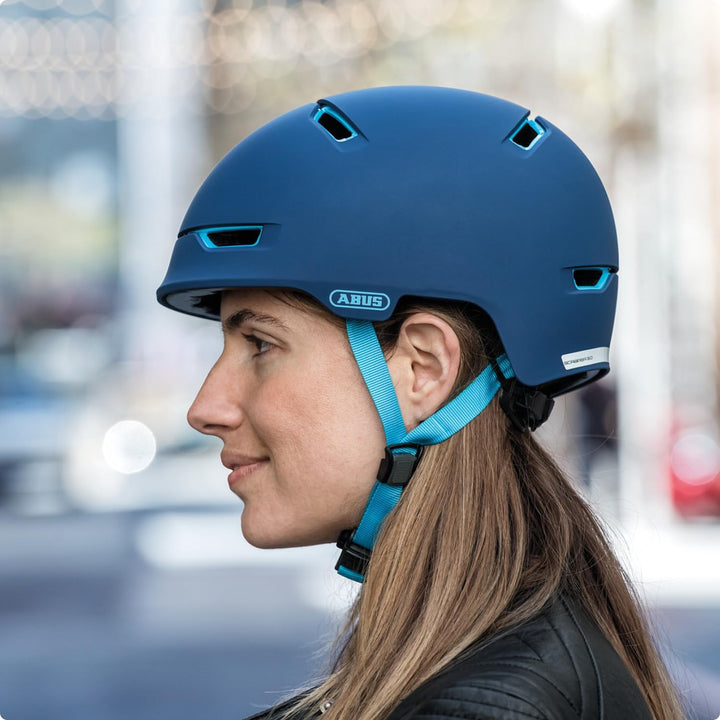 ABUS Stadthelm Scraper 3.0 ACE - Robuster Fahrradhelm für den Stadtverkehr - für Damen und Herren L