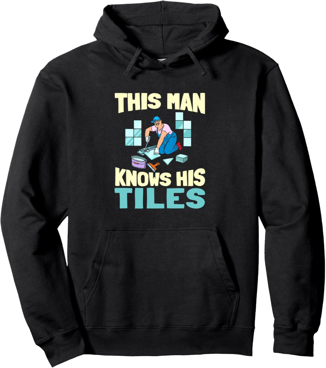 Plattenleger Handwerker - Bodenleger Fliesenleger Pullover Hoodie