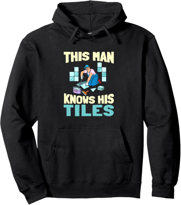 Plattenleger Handwerker - Bodenleger Fliesenleger Pullover Hoodie
