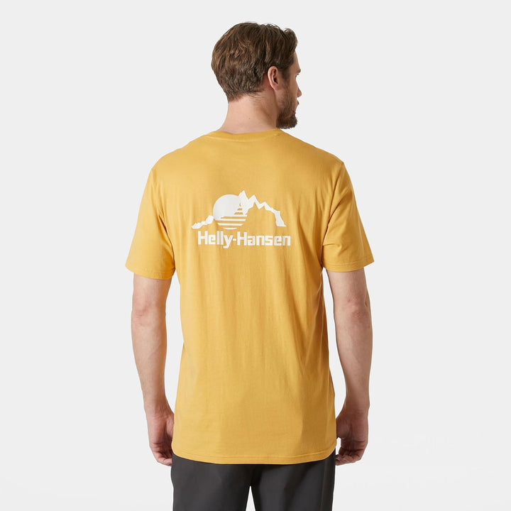 Helly Hansen Herren Nord Graphic T-Shirt 389 Sand S, 389 Sand S