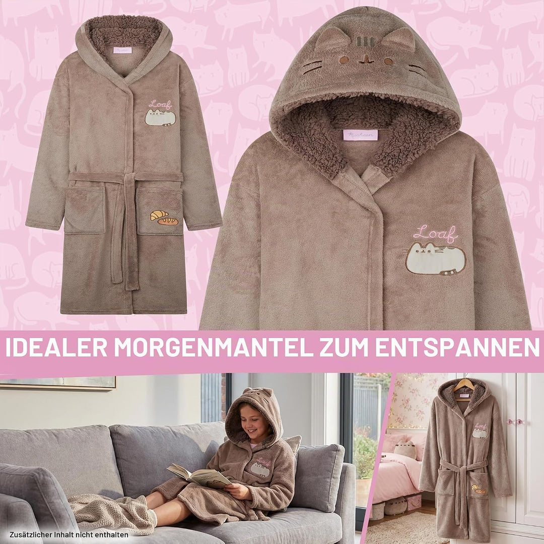 Get Trend Pusheen Mädchen Morgenmäntel 7-8 Jahre Beige Pusheen, 7-8 Jahre Beige Pusheen