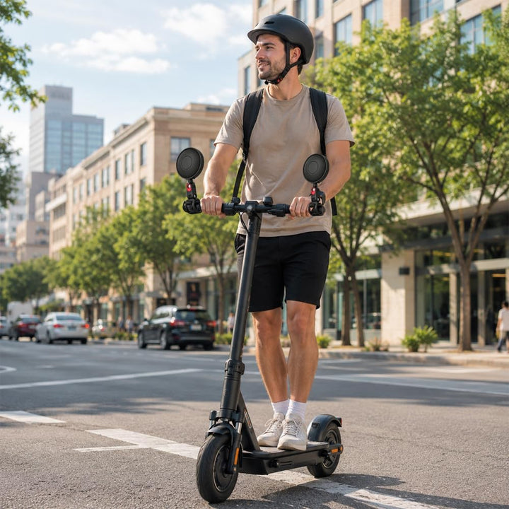 Rückspiegel für Segway Ninebot ZT3 G2 G3 E3 F3, 2er-Set 360° drehbar klappbar E Scooter Zubehör, Acr