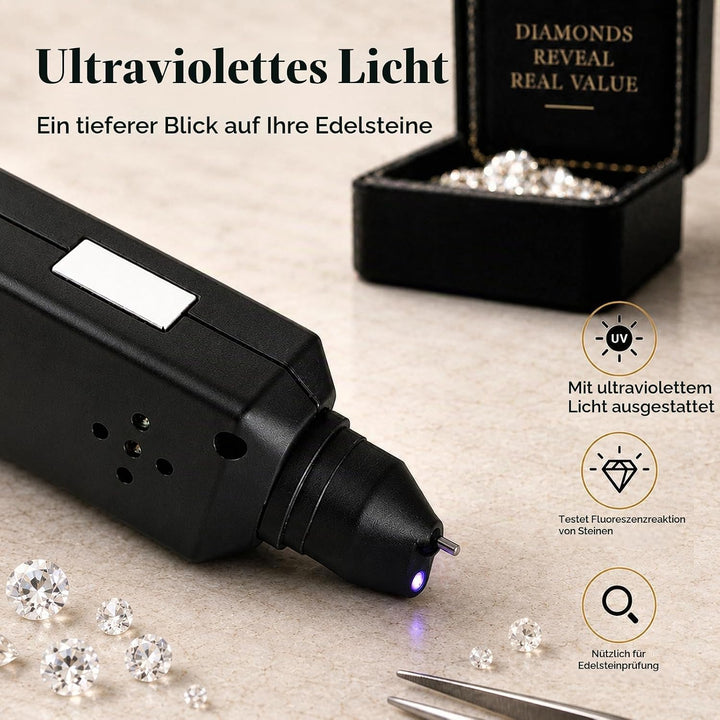 GAIN EXPRESS Generic Diamant Tester mit UV UV Licht