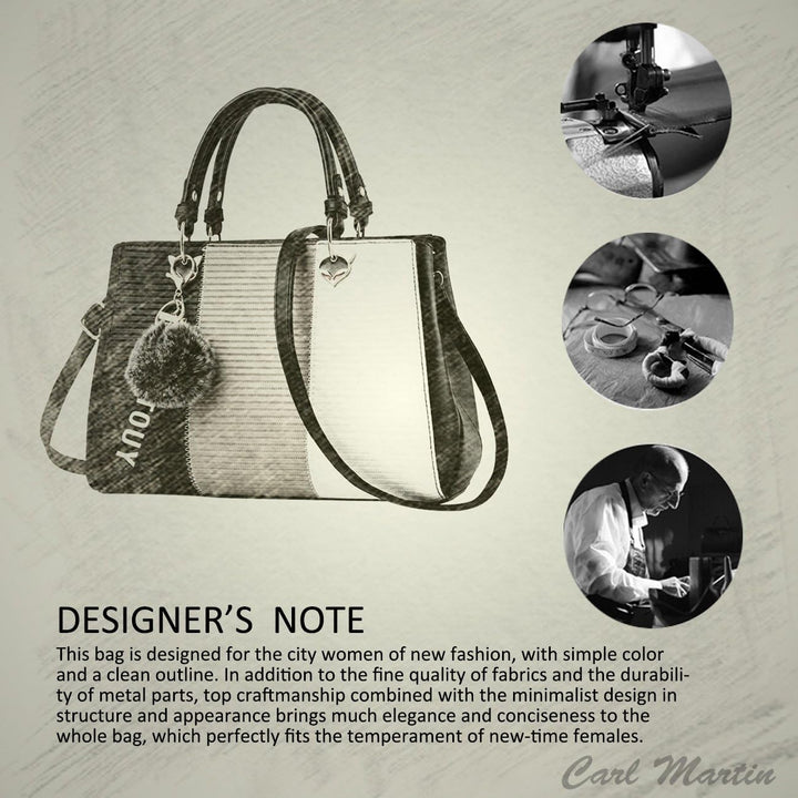 NICOLE & DORIS Damen Handtasche Umhängetasche Henkeltasche Kuriertasche Elegant Damen Handtaschen mi