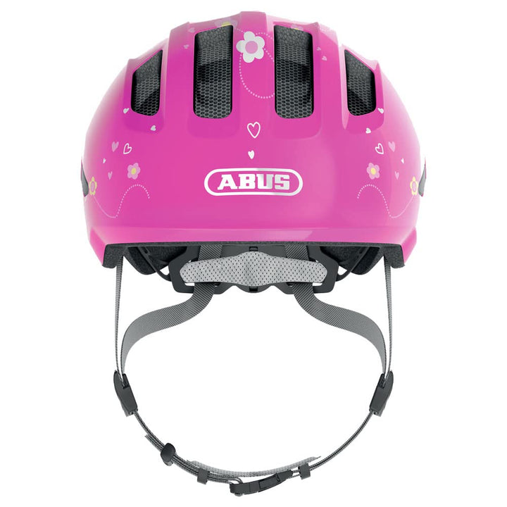ABUS Kinderhelm Smiley 3.0 - Fahrradhelm mit tiefer Passform, kindergerechten Designs &amp; Platz für ei