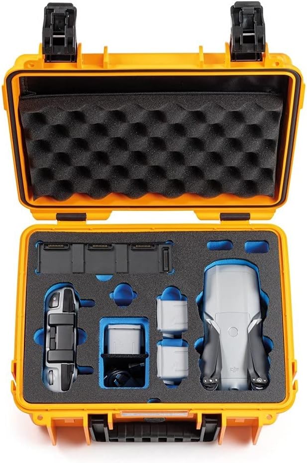 B&W Outdoor.Cases DJI Mavic Air 2 / Air 2S Orange 365x295x170 (Typ 3000), DJI Mavic Air 2 / Air 2S O