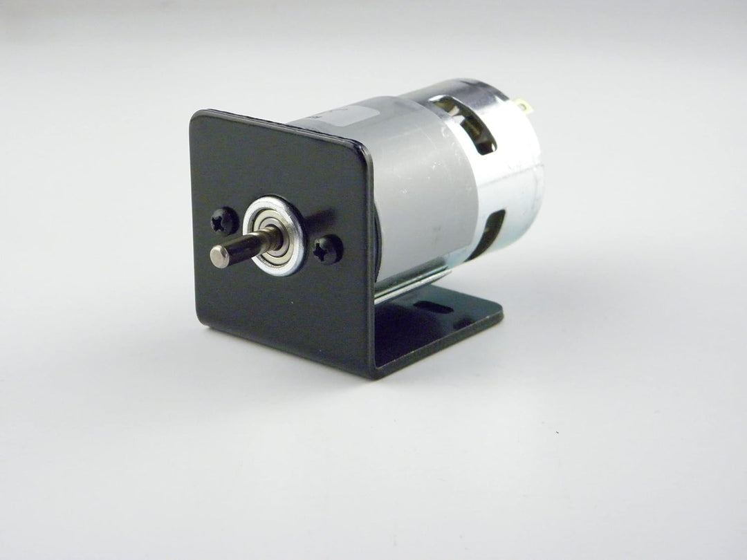 CHANCS Elektrowerkzeug 775 DC 12V/24V 8000RPM 16000RPM Mini-Elektromotor mit Halterung für Mini-Tisc