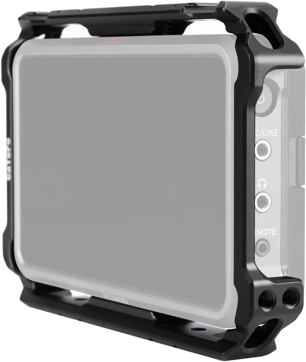 CaTeFo Ninja V Käfig für Atomos Ninja V/Ninja V Plus/Shinobi/ZATO Connect Monitore, Käfig mit integr