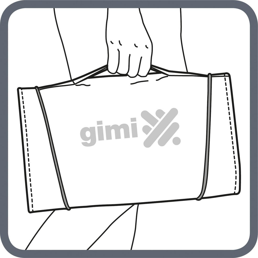 Gimi Brava Plus Einkaufstrolley blau 38,0 x 22,5 x 68,0 cm, Blau