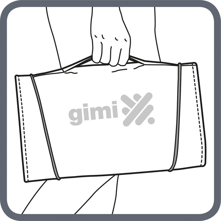 Gimi Brava Plus Einkaufstrolley blau 38,0 x 22,5 x 68,0 cm, Blau