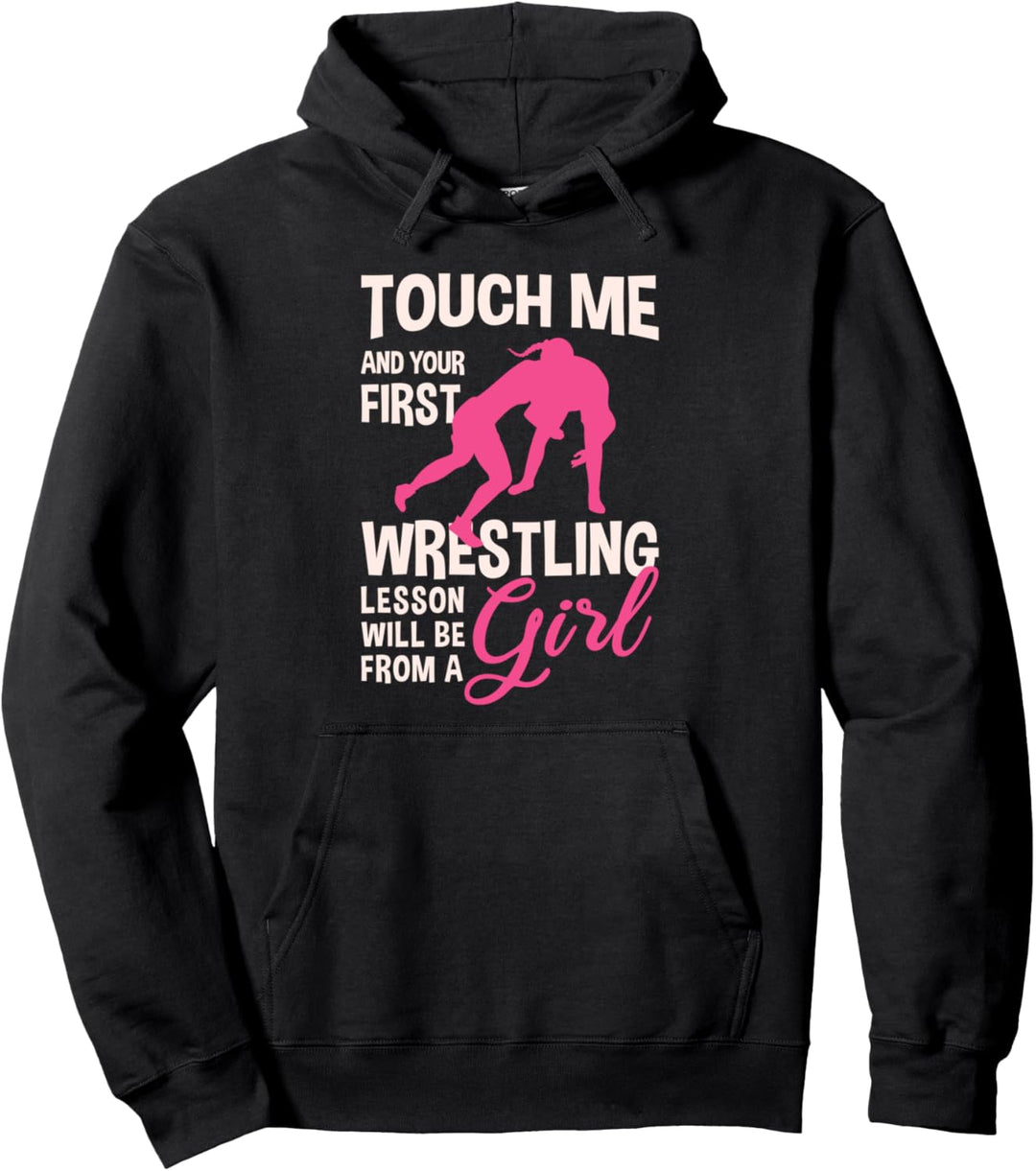 Ringen Catchen Sportart Schaukampf Wrestling Pullover Hoodie