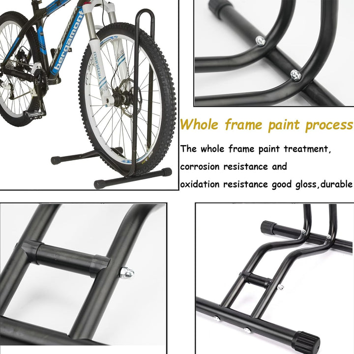 Fahrradständer Boden, freistehend, aufrecht, platzsparend, geeignet für Fahrrad ständer Mountainbike