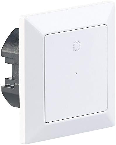 Luminea Home Control Elesion Schalter: 2er-Set WLAN-Lichttaster, App, komp. zu Siri, Alexa & Google