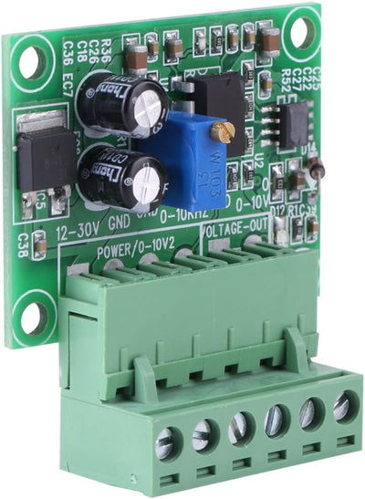 0-10KHz bis 0-10V Frequenz zu Spannungswandler Modul F/V Digital zu Analogplatine zum Schalten von S